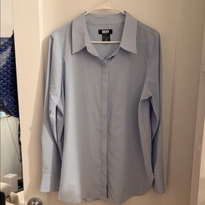 DKNY Sky Blue Long Sleeve Shirt